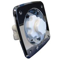 Regulador de pressão de água Jabsco Flush Mount 45psi Chrome Regulador de pressão de água Jabsco Flush Mount 45psi Chrome