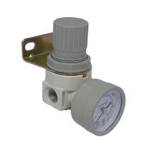 Regulador de Pressão de Ar 1/4" C/ Manômetro Chiaperini