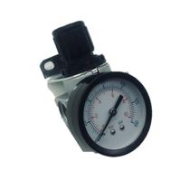 Regulador De Pressão De Ar Comprimido Com Manômetro - 1/2"- Werk Schott