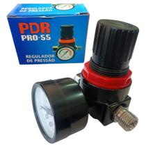 Regulador De Pressão De Ar Para Pistola Pintura 1/4 Pro 55 PDR