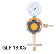 Regulador De Pressão Gás Glp 13kg Ômega P13 Botijão 01 Peça