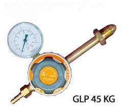 Regulador De Pressão Gás Glp 45kg Ômega P45 Botijão 01 Peça