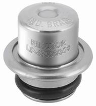 Regulador de pressao honda civic 1.7 16v 2001 a 2007 fit 1.4 2004 em diante lp47056303