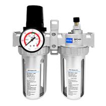 Regulador de pressão lubrifil modelo sfc 400 1/2"