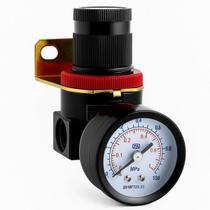 Regulador De Pressao Mini 1/4 Ar Comprimido - Pn Ar2000