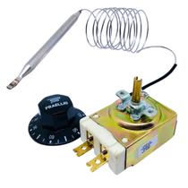 Regulador de Temperatura Analógico Capilar 30A 40/120c 2 Terminais Normalmente Fechado