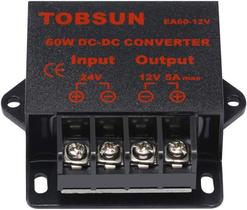 Regulador de tensão Buck Converter DC 24V para DC 12V 5A 60W Regulador de tensão Buck Converter DC 24V para DC 12V 5A 60W