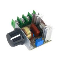 Regulador De Voltagem 2000W AC 50-220 Volt Dimmer Controlador De Velocidade De Motor SCR Melhorias Regulador De Voltagem 2000W AC 50-220 Volt Dimmer Controlador De Velocidade De Motor SCR Melhorias