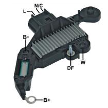 Regulador de voltagem ford courier /com alt. sistema visteon - 61434 - ga350