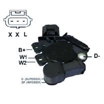 Regulador De Voltagem - Gm / fiat / fiesta / eco / cou Regulador De Voltagem - Gm / fiat / fiesta / eco / cou