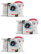 Regulador Dimer 3 Unid 40A 6000W Controle Velocidade 110/220v voltagem potência