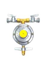 Regulador Duplo 2 Registro ROSCA 1/2 P/ Gás 13kg ( Aliança )