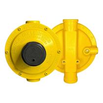 Regulador Gas Registro Aliança 76511 Estagio Unico 12KG/h AM Regulador Gas Registro Aliança 76511 Estagio Unico 12KG/h AM