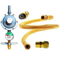 regulador mang cobre 1,2metros cooktop forno embutir fogão