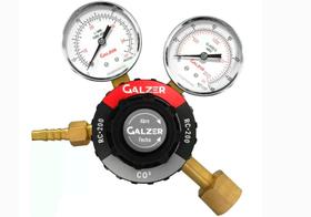 Regulador Manômetro De Pressão Para Gás Co2 - GALZER