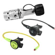 Regulador Mergulho Fun Dive, Respirador Principal E Octopus