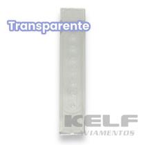Regulador Plástico para boné 1 pino Cor transparente (milheiro) Regulador Plástico para boné 1 pino Cor transparente (milheiro)
