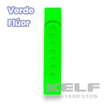 Regulador Plástico para boné 1 pino - Verde Flúor