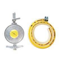 regulador registro 2kg inmetro gás botijão mang pvc 2 metros regulador registro 2kg inmetro gás botijão mang pvc 2 metros