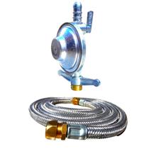 regulador registro inmetro mangueira trançada aço 1 metro