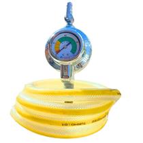 Regulador registro top visor grande mangueira pvc 1 metro