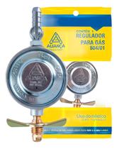 Regulador Registro Válvula para Gás 504/01 Médio Aliança Regulador Registro Válvula para Gás 504/01 Médio Aliança