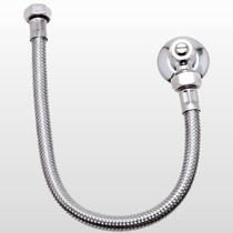 Regulador Vazão Rabicho Flex 40cm Economaster 1450 Cromado Fabrimar