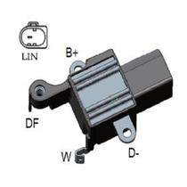 Regulador Voltagem Mobi Novo Uno Argo Alternador Ms1042114040 51984064 1042114040 13 7V Cn Sistema Com Lin Id 156. Possui Proteçao Contra Curto Circui