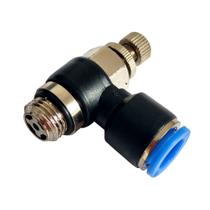 Reguladora fluxo rosca bspp