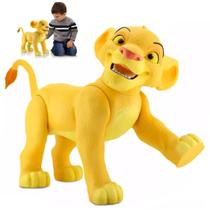Rei Leão Brinquedo Simba Boneco Disney Gigante 55cm Articula Rei Leão Brinquedo Simba Boneco Disney Gigante 55cm Articula
