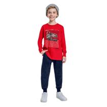 Rei Rex Camiseta Manga Longa Dinossauro Vermelho Rei Rex Camiseta Manga Longa Dinossauro Vermelho