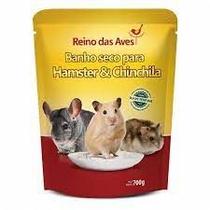 Reino das aves banho seco para hamster e chinchila 700g