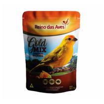 Reino das Aves Gold Mix Ração Canário da Terra 500g