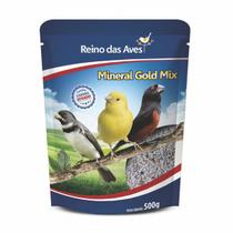 Reino das Aves Mineral Gold Mix Ração Pássaros 500g
