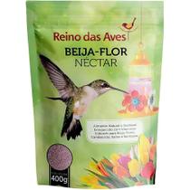 Reino das Aves Néctar para Beija-Flor Refil 400g Alimento em Pó para Diluição Vitaminado Reino das Aves Néctar para Beija-Flor Refil 400g Alimento em Pó para Diluição Vitaminado