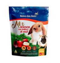 Reino das aves - porquinho da india e mini coelho reino das aves 500g