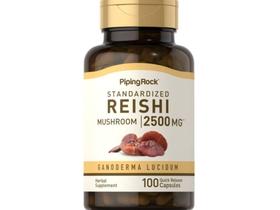 Reishi Mushroom Extract (Standardized) 2500 mg 100 Quick Release Capsules - Piping Rock