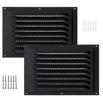 Rejilla Metálica para Pared TVKJHG 30x20 cm para Construcción, Paquete de 2