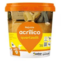 Rejunte Acrílico 1kg Branco Quartzolit
