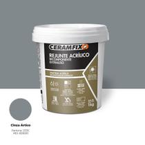 Rejunte Acrilico Bicomp Extraliso Cinza Artico Ceramfix - Novo