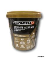 Rejunte Acrílico Bicomponente Extraliso Ceramfix Branco Rejunte Acrílico Bicomponente Extraliso Ceramfix Branco