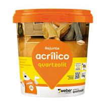 Rejunte acrilico branco quartzolit - 1kg