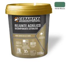 Rejunte Acrílico Ceramfix Verde Macuco 1Kg