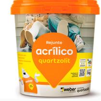 Rejunte Acrílico Cinza Platina 1 kg - Quartzolit