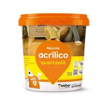 Rejunte Acrílico Corda 1kg - Quartzolit