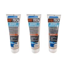 Rejunte Acrílico Líquido Pronto Bautech 470g - BEGE Kit3