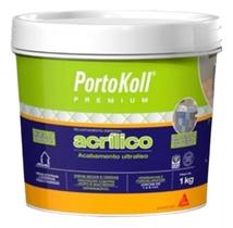 Rejunte Acrilico Premium Portokoll 1KG Branco Brilhante
