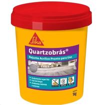 Rejunte Acrilico Quartzobras para Pisos e Paredes 1KG Branco