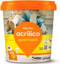 Rejunte Acrílico Quartzolit - Cor Ypê (1kg)
