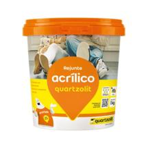 Rejunte Acrilico Quartzolit - Marfim - Palha 1kg